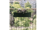 Liva Dunkelgrün Balkonblumenkasten mit Bewässerungssystem 60 / 80 / 100 cm