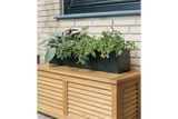 Liva dunkelgrün Balkonblumenkasten ohne Halterung 60 / 80 / 100 cm