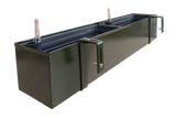 Liva Dunkelgrün Balkonblumenkasten mit Bewässerungssystem 60 / 80 / 100 cm
