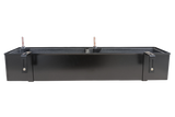 Liva Schwarz Balkonblumenkasten mit Bewässerungssystem 60 / 80 / 100 cm