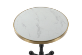 Margot Cafétisch mit HPL Tischplatte Ø60 cm