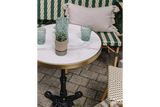 Margot Cafétisch mit HPL Tischplatte Ø60 cm