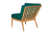 Sienna Teak High Back Lounge Sofa - Ecke