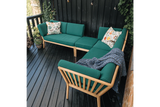 Sienna Teak Hocker / Tisch