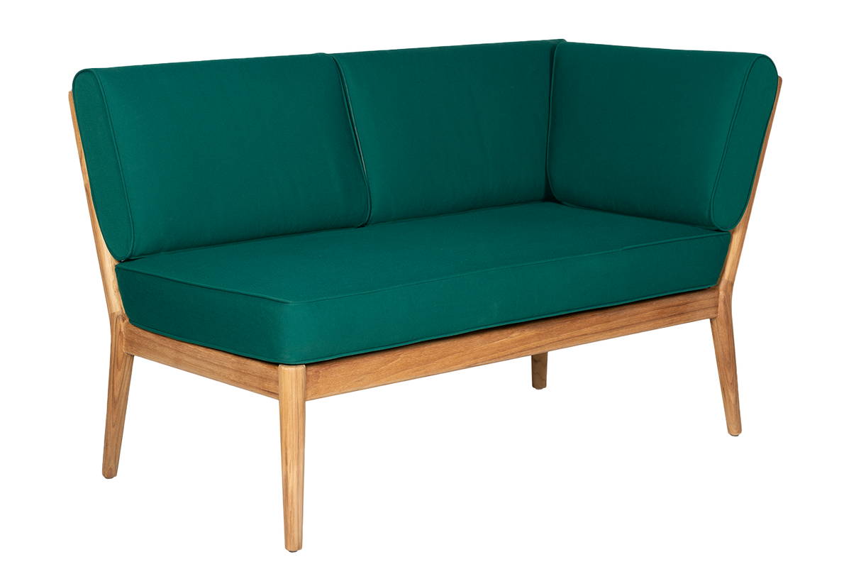 Sienna Teak High Back Lounge Sofa - rechte Seite