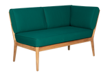 Sienna Teak High Back Lounge Sofa - rechte Seite