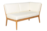 Sienna Teak High Back Lounge Sofa - rechte Seite