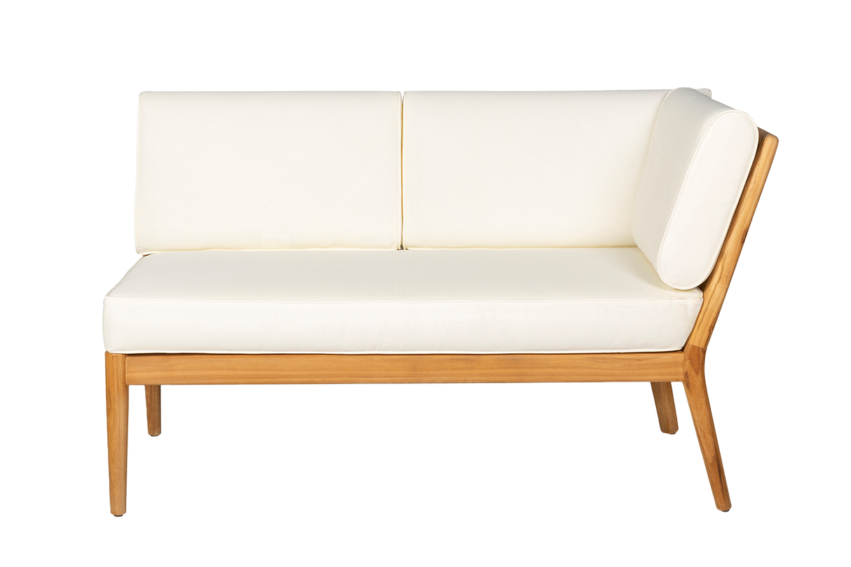 Sienna Teak High Back Lounge Sofa - rechte Seite