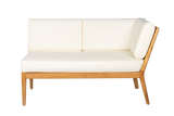 Sienna Teak High Back Lounge Sofa - rechte Seite