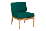 Sienna Teak High Back Lounge Sofa - Mittelmodul