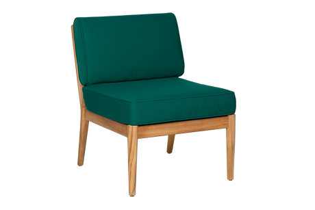 Sienna Teak High Back Lounge Sofa - Mittelmodul
