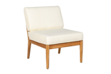 Sienna Teak High Back Lounge Sofa - Mittelmodul