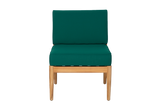 Sienna Teak High Back Lounge Sofa - Mittelmodul