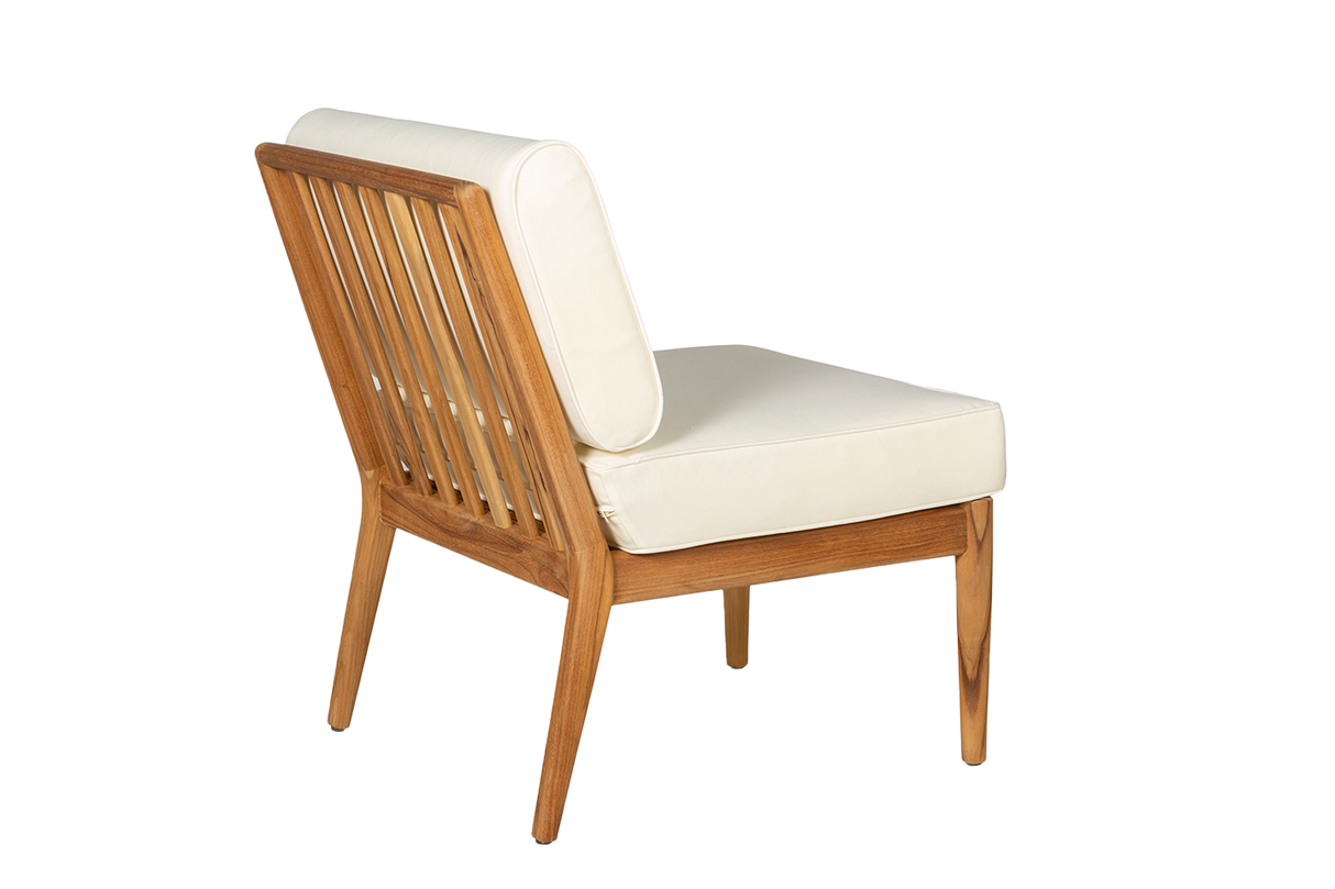Sienna Teak High Back Lounge Sofa - Mittelmodul