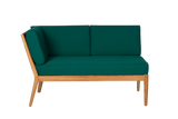 Sienna Teak High Back Lounge Sofa – linke Seite