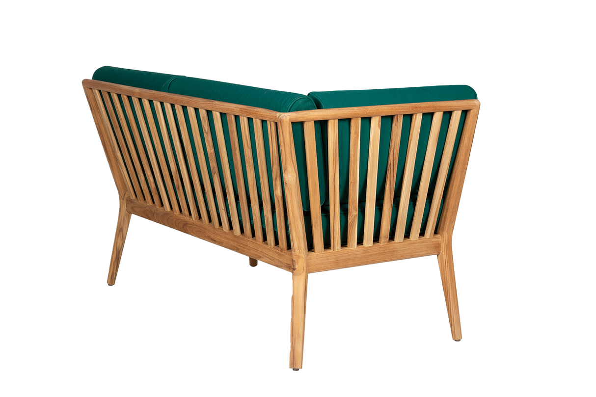 Sienna Teak High Back Lounge Sofa – linke Seite