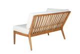 Sienna Teak High Back Lounge Sofa – linke Seite