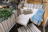 Sienna Teak Hocker / Tisch