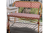 Soline Cafébank mit Französisches Geflecht 107 cm
