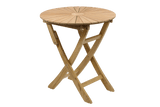 Rozette runder Klapptisch Ø70cm