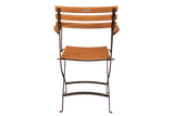 Karla teak Klappstuhl mit Armlehne
