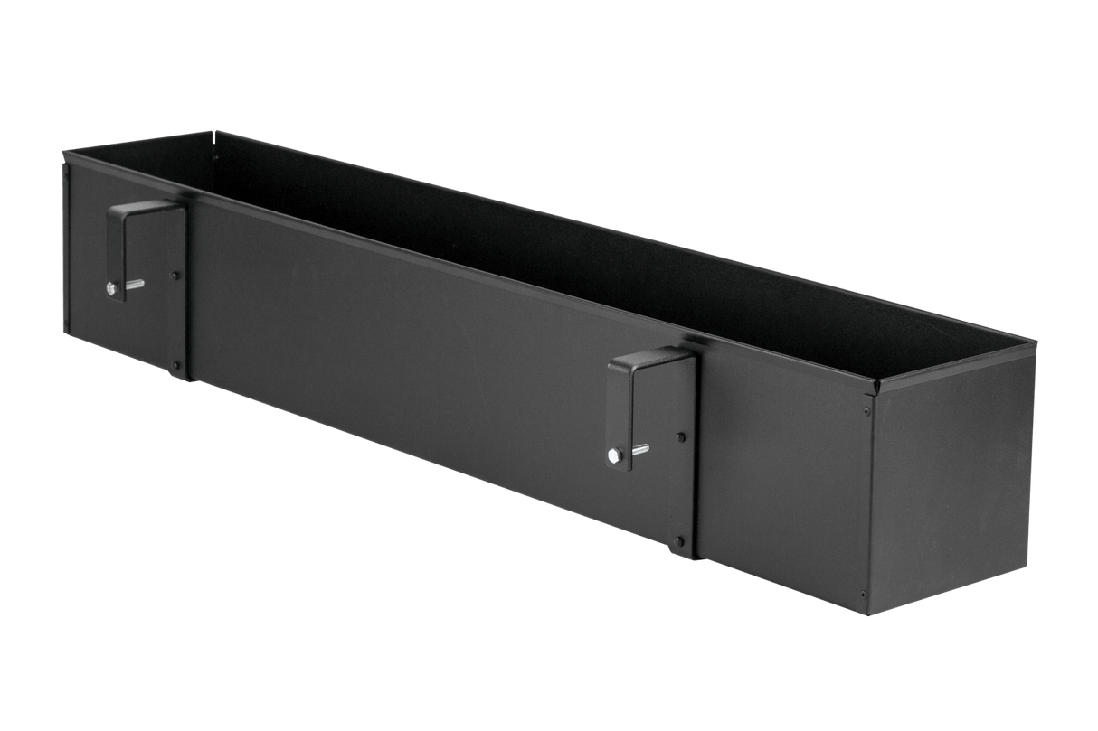 Liva schwarz Balkonblumenkasten 60 / 80 / 100 cm