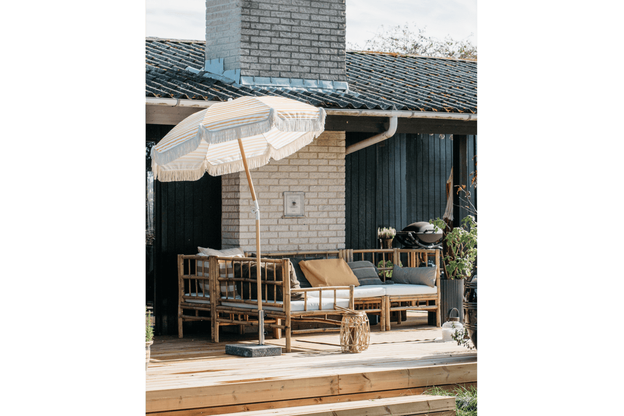 Beate Bambus Lounge Sofa - linke Seite