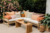 Beate Bambus Lounge Sofa - rechte Seite