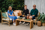 Beate Bambus Lounge Sofa - linke Seite