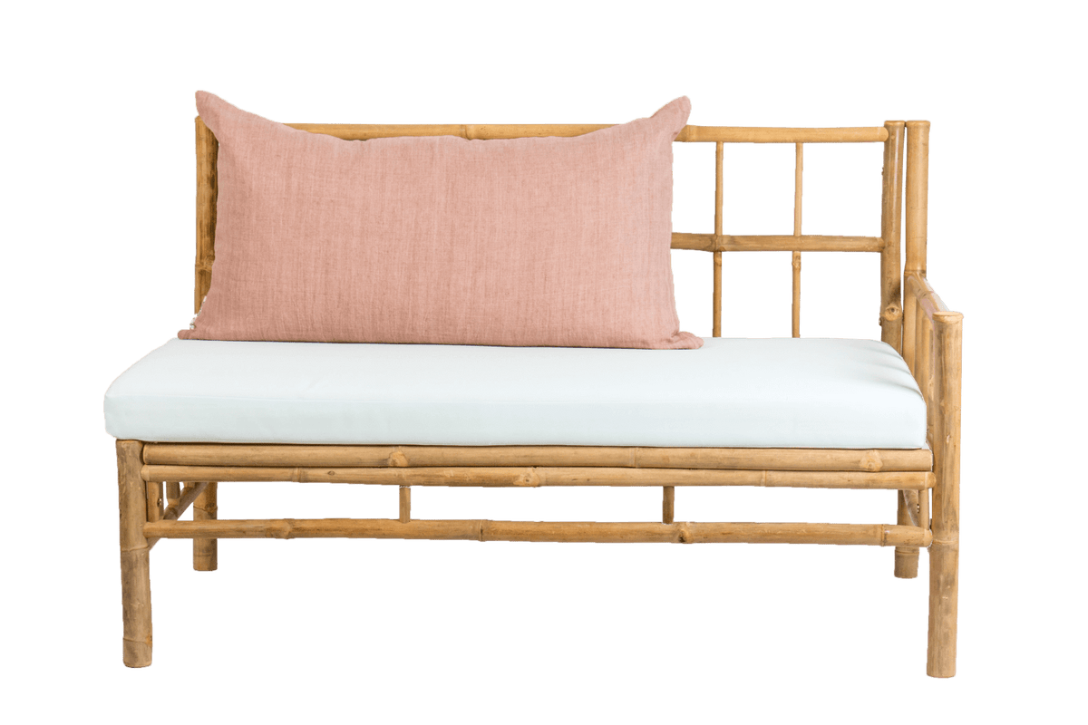 Beate Bambus Lounge Sofa - rechte Seite