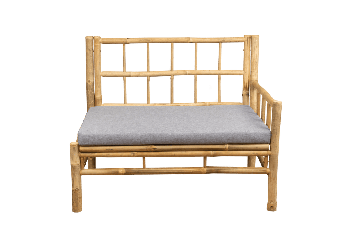 Beate Bambus Lounge Sofa - rechte Seite