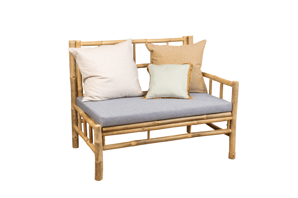 Beate Bambus Lounge Sofa - rechte Seite