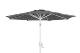 Cambre Sonnenschirm mit weisser Stange Ø200 cm