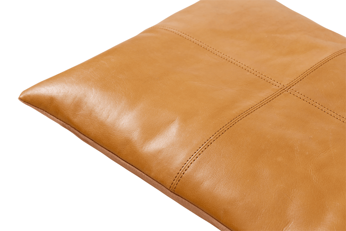 Leder Sitzkissen 45 x 35 cm