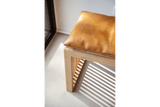 Leder Sitzkissen 45 x 35 cm