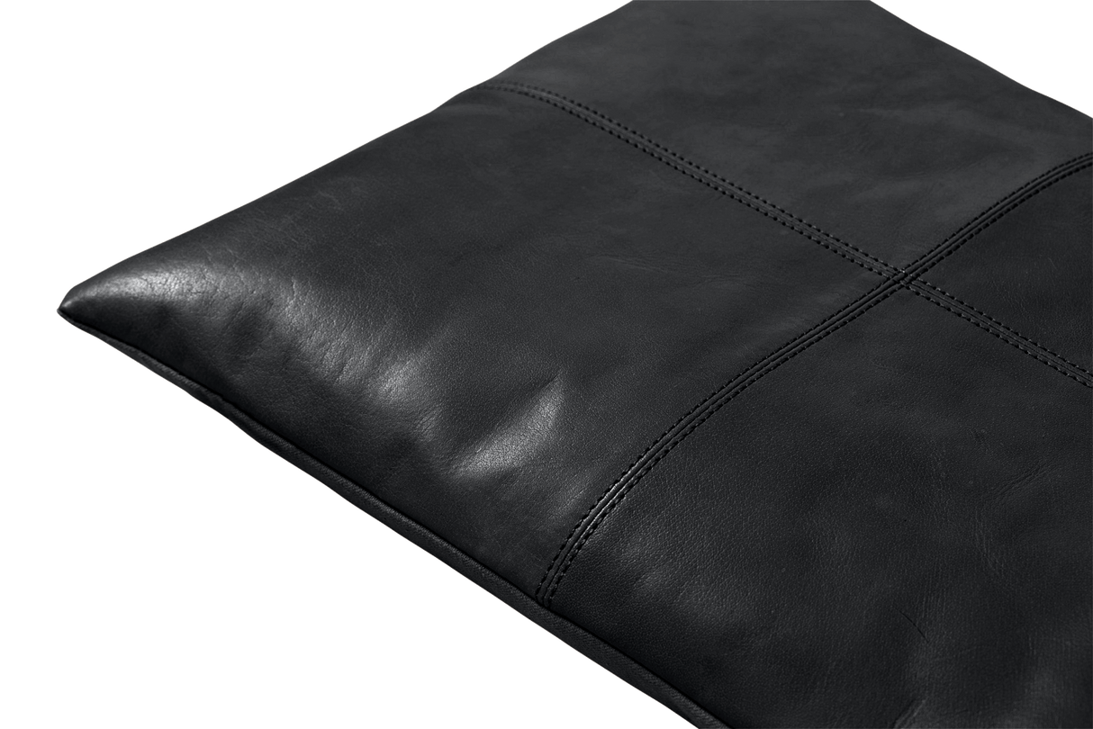 Leder Sitzkissen 73 x 35 cm