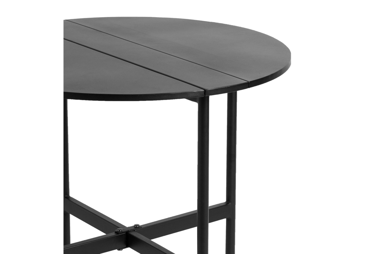 Clara metall Gateleg Tisch Ø80 cm