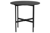 Clara metall Gateleg Tisch Ø80 cm