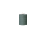 LED Rustic Blockkerze o7 cm