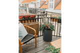 Klimablumentopf von Urbangaarden grau