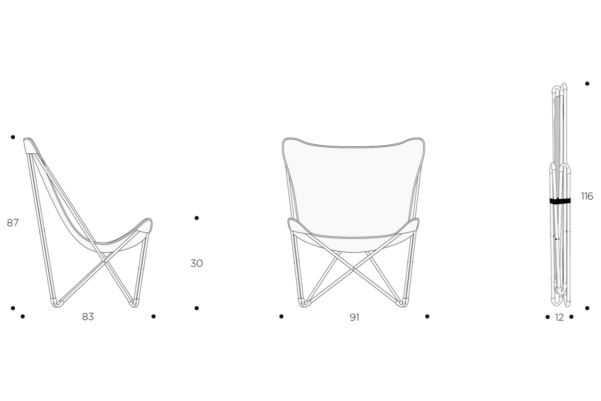 Airlon pop up loungestuhl XL