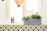 Stone Balkonblumenkasten mit Bewässerungssystem 50 cm