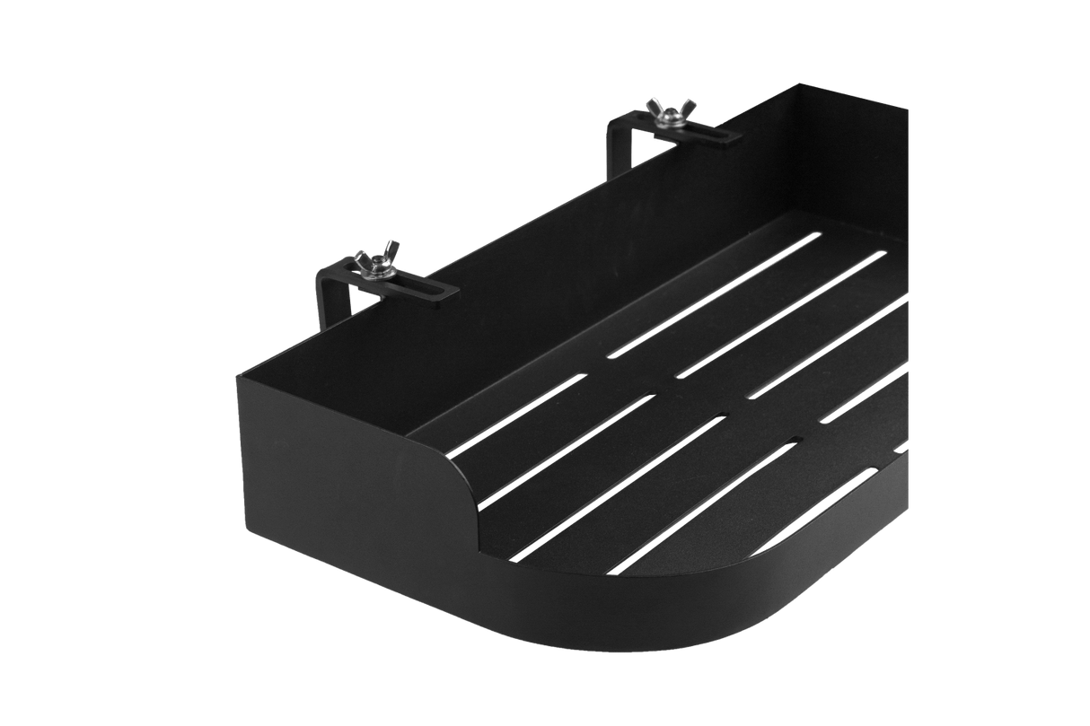 Mie metall Regal für Geländer 50 x 25 cm