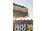 Sally doppelseitiger Sonnenschirm mit Kippfunktion Ø155 / Ø180 cm