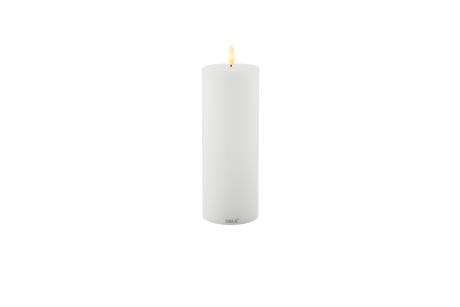 Sille Ø7 5 cm wiederaufladbare LED Kerze