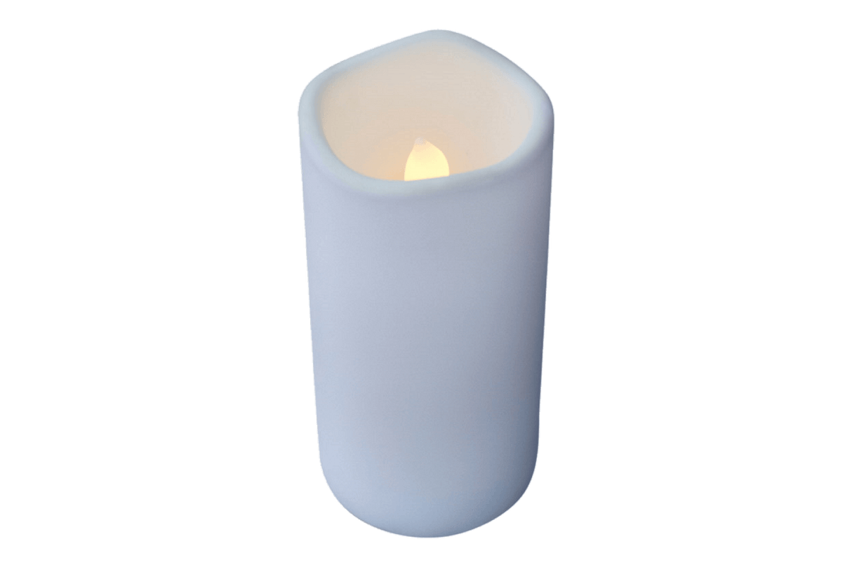 Storm Ø10 cm LED Kerze
